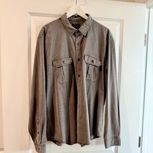Saturday Stretch” Long Sleeve Button-Up Shirt Lucky Brand